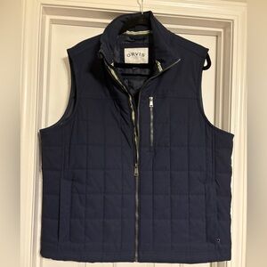 Orvis Classic Collection Quilted Navy Vest
